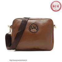 michael kors jet set signature leer medium koffie crossbody zakken Allure Aanbieding b5k0n329